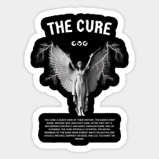 The cure Sticker